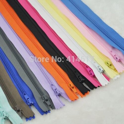 13 pcs Upick Nylon Coil Zippers Tailor Sewing Tools Craft 9 Inch 13Colors