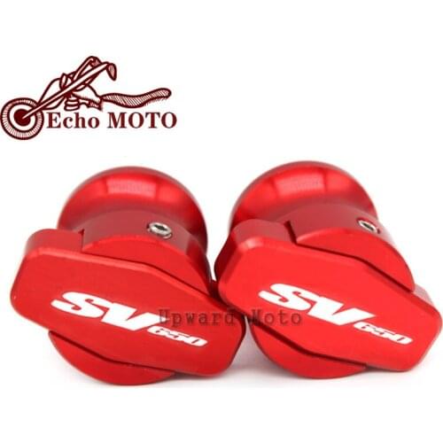 For SUZUKI SV650 SV 650 SV650X 2016 2017 2018 2019 8MM Motorcycle Accessories stands screws Swingarm Spools slider Accessories