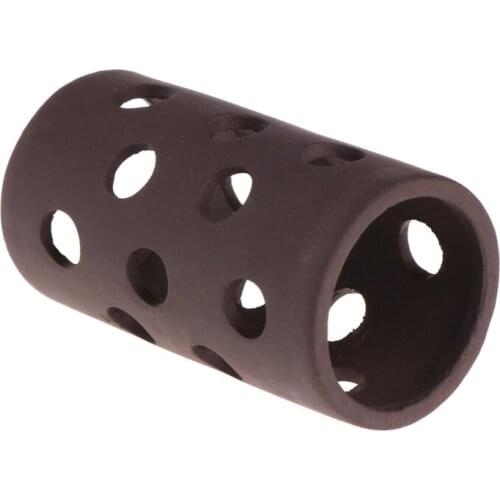 Aquarium Tank Tube Breeding Hiding Cave Shelter With Holes For Fish Shrimp Plant Dropship