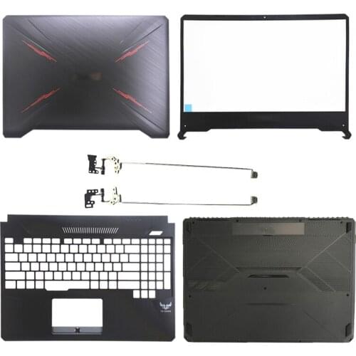New for asus fx505 fx86 fx86s fx86f fx86sf fx95 fx95d fx95g portable lcd back cover/front frame/hinges/handrest/bottom case