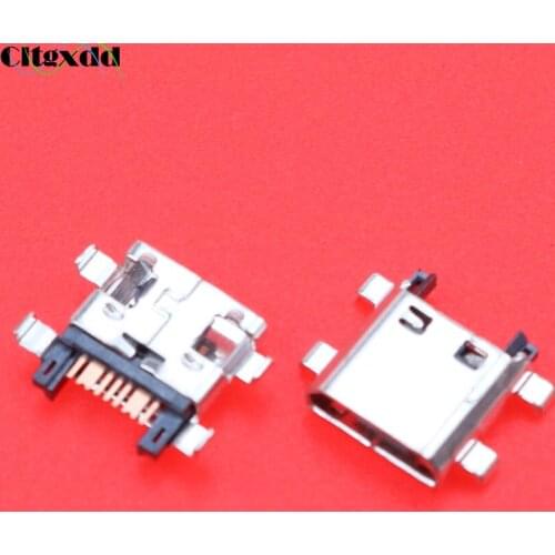 Cltgxdd 100PCS Micro USB Jack Socket Connector Charging Port For Samsung Galaxy J5 Prime On5 G5700 J7 Prime On7 G6100 G530 G532