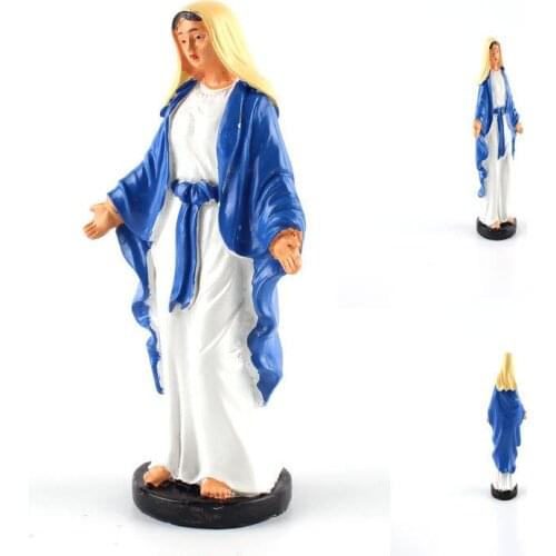 Decoration Catholic Virgin Resin Crafts Statue