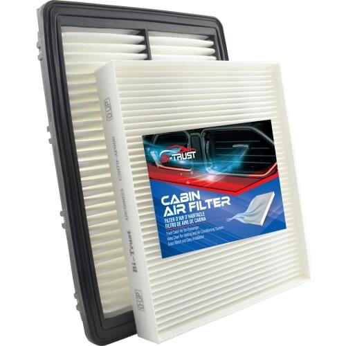 Bi-Trust Set of Engine & Cabin Air Filter Replacement for 2015-2019 Hyundai Sonata L4 2.4L GAS CA11942,28113-C1100
