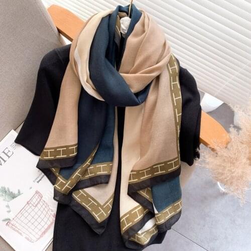 Womens Fashion Long Plaid Leopard Blanket Head Scarf Wrap,Big Grid Spring Warm Lightweight Scarves Long Oversized Shawls Cape