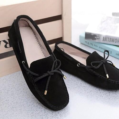 2021 New Arrival Casual Womens Shoes Genuine Leather Women Loafers Moccasins Fashion Slip On Women Flats Shoes