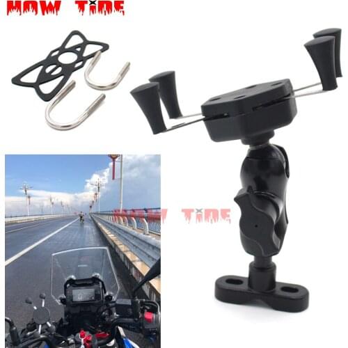 Motorcycle GPS Navigation Frame Mobile Phone Mount Bracket For SUZUKI GW250 Inazuma GS500E GS500F GSF600 GSF600S BANDIT