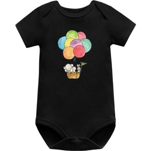 Soft Cotton Baby Bodysuit Fashion Baby Boys Girls Clothes Infant Jumpsuit Overalls Short Sleeve Newborn Baby Clothing
