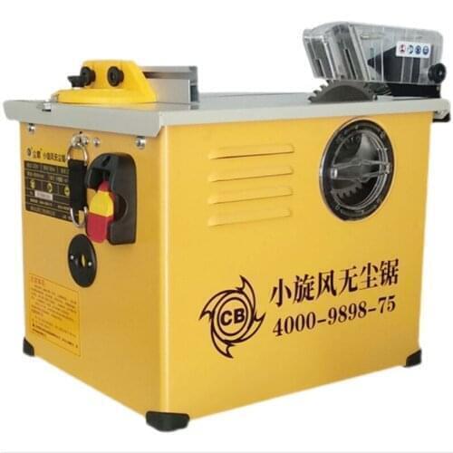 Clean Saw Small Cyclone Small Wooden Floor Decoration Wardrobe Installed Cutting Vacuum Woodworking Table Saw Backer
