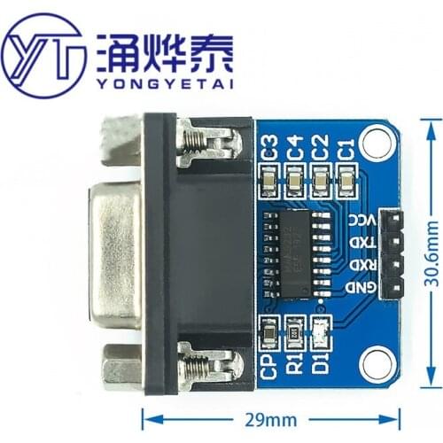 YYT RS232 to TTL/Female serial to TTL/Serial module/Flash board MAX3232 chip