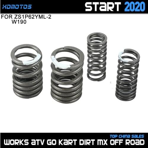Motorcycle Intake Exhaust Valve Springs For Zongshen 190cc Z190 W190 ZS1P62YML-2 Electric Starter Engine Dirt Pit Bike Atv Quad
