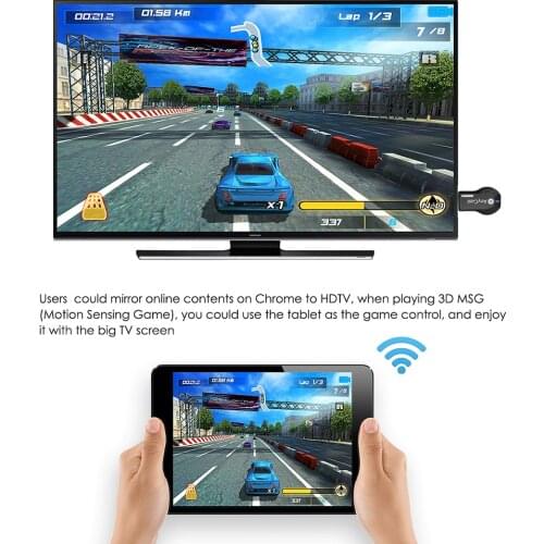 TV Stick Dongle Miracast Wireless WiFi Display Receiver Airplay Projection Mirror Screen Large Share HDMI for AnyCast DLNA