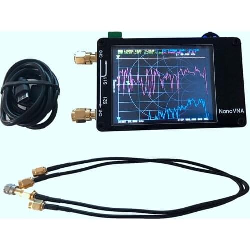 For Nanovna Vector Network Analyzer Press Screen MF HF VHF UHF 50Khz-900Mhz Antenna Analyzer Chargeable Professional