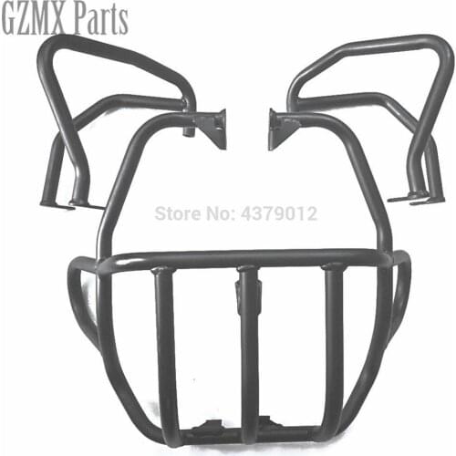 Motorcycle Engine Guard Front Lower Bumper Crash Bar Oil Tank Water Radiator Protector For BMW F650GS GS650 G650GS F650 GS