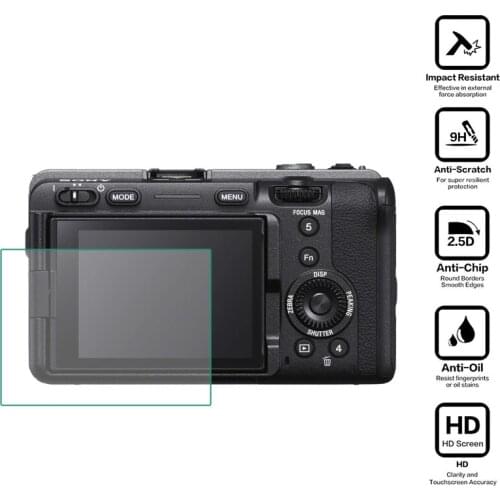 Tempered Glass Protector Guard Cover for Sony Alpha FX3 ILME-FX3 Cinema Line Camera Display Screen Protective Film Protection