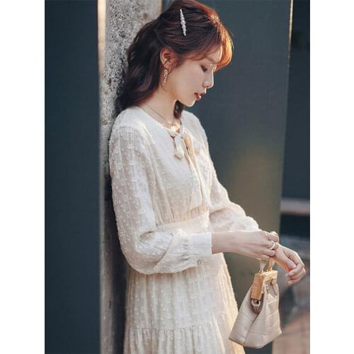 Woman Dress Summer Chiffon Dress Autumn Dress Vestido De Mujer