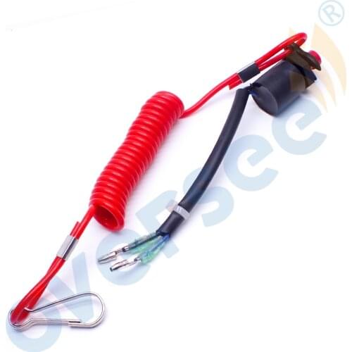 Stop Switch Assembly 37820-92E03 37820-92E04 For Suzuki Outboard Remotor Control Box Emergency