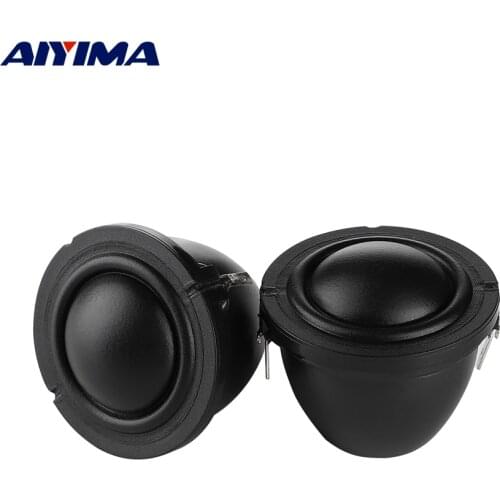 AIYIMA 2Pcs 1.5 Inch Tweeter 4 Ohm 30W HIFI Speaker 28 Core Silk Film Tweeter Dome Horn Speaker Sound Loudspeaker