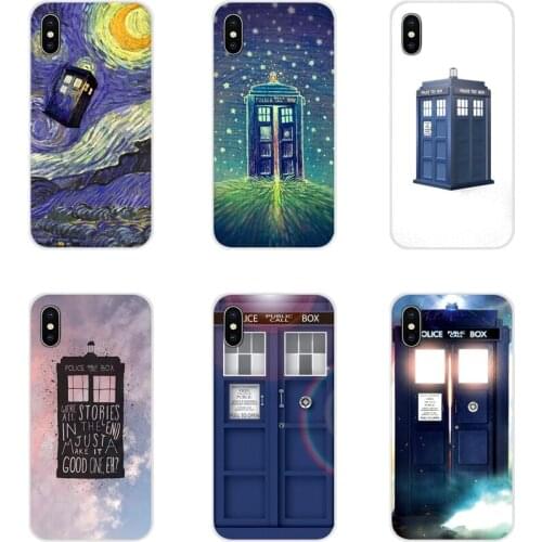 For Samsung Galaxy J1 J2 J3 J4 J5 J6 J7 J8 Plus 2018 Prime 2015 2016 2017 Tardis Box Doctor Who Accessories Phone Shell Covers
