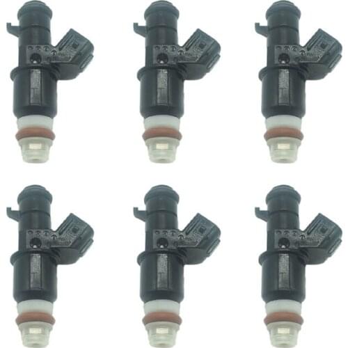6pcs Fuel Injector Nozzle 16450-RNA-A01 16450RNAA01 for Honda 06-11 Civic Fit 09-13 1.8L