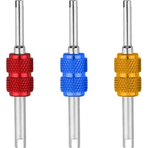 Aluminum Alloy Car Auto A/C Air Conditioning Valve Core Remover Tool Wrench Automotive Air Conditioning Universal Repair Tool