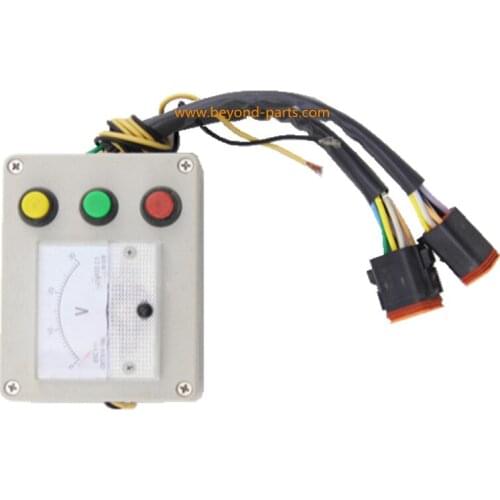 320B excavator test equipment throttle motor driver plate tester