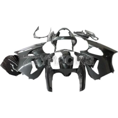 Injection Fairings Kits for Kawasaki ZX6R 2000 - 2002 Year ZX-6R 2001 Complete Motorcycle Body Kit Gross Black Cowlings