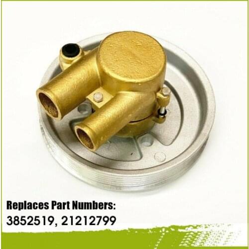 Raw Water Sea Impeller Pump For Volvo Penta 21212799, 3812519 4.3 5.0 5.7 V8 V6 GXI Aluminum