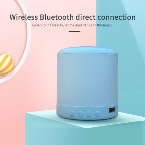2021 new Smart Speaker Portable Bluetooth-compatible+FM MP3 Speaker Recharge Music Subwoofer Stereo Portable Audio Speakers