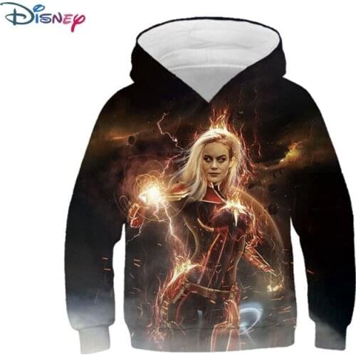 New Super Hero Cosplay kids Hoodies Boys and girls Surprise Captain Unisex Sweatshirts 3d Cool Hoody Funny Pullover kids Outfit