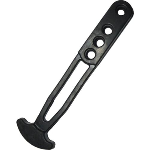 Boarding Ladder Latch Band for Yacht Sports Rubber Strap w/ 3 Mounting Holes