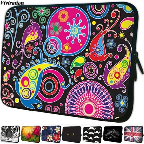 Fathers Day Fashion Casual 9.7" 10 Inch Tablet Bag Netbook PC Cover Prints Zipper Pouch For Samsung Tab A 10.1 iPad Pro 11 Case