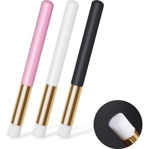 Professional Soft Eyelash Extensions Cleaning Brush Eyebrow Nose Comedones Cleansing Brush Lash Shampoo Tools
