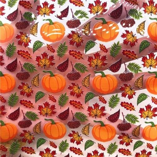 Halloween Pumpkins Leaves Printed JELLY Sheets Transparent See Through Clear TPU Faux Leather For Bow Earrings DIY A4 SIZE R316A