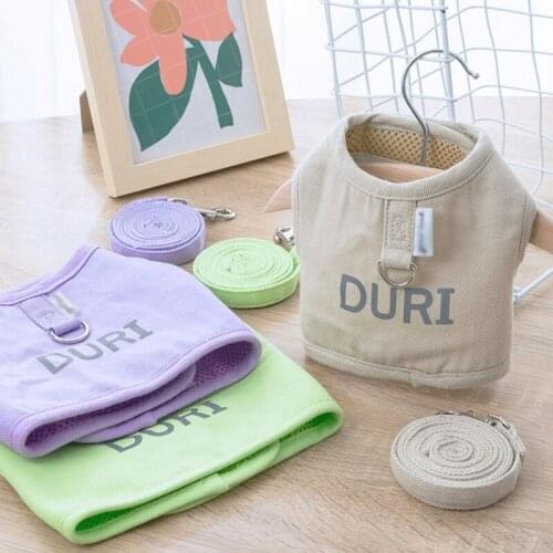 Outdoor Cat Harness And Leash Set For Cats Dogs Breathable Vest Walking Leash For Small Medium Kitten Dogs Pet Supplies