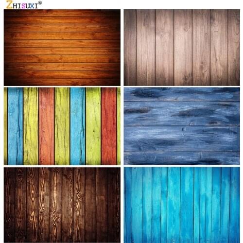 Vinyl Retro Wooden Floor Children Baby Portrait Photography Backdrops For Photo Studio Background Props 21129 XTMB-02