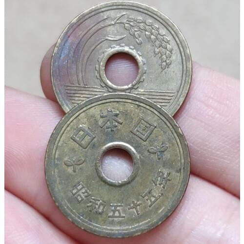 22mm Japan rice ,100% Real Genuine Comemorative Coin,Original Collection