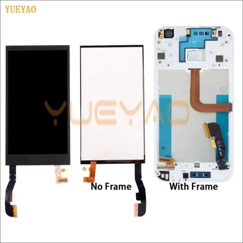 LCD for HTC One Mini 2 / M8 Mini LCD Screen for HTC M8 Mini Touch Screen Digitizer Screen Assembly With Frame Phone Replacement