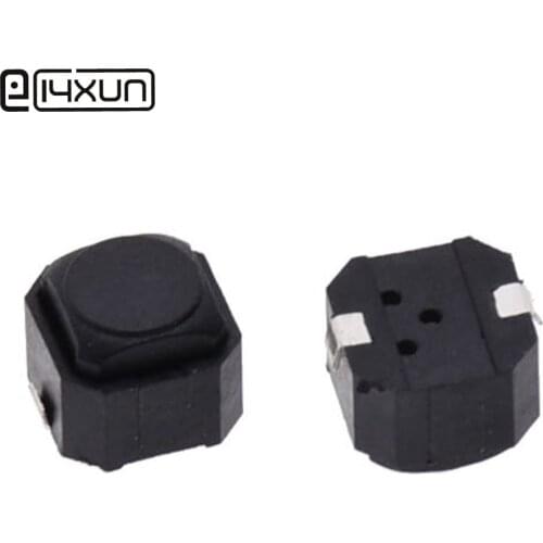 10pcs 6*6*4.3mm SMD Tactile Tact Push Button Switch 6x6x4.3mm Silent Micro Silicone Switch