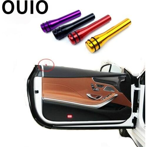 2Pcs Car Door Lock Knob Pull Pins Aluminum Alloy for Renault Megane 2 3 Clio 4 Duster twingo laguna 3 Mazda 3 bk 6 gh CX5 CX3 2