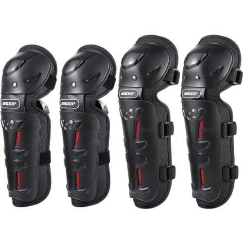 4pcs/1lot Motocross Knee Protector Brace Protection Elbow Pad Kneepad Motorcycle Sports Cycling Guard Protector Gear Equipment