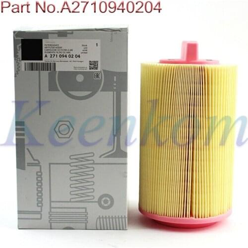 1pc Car Parts Engine Air Filter A2710940204 For Mercedes C-CLASS C200 C220 C32AMG CL203 W203 W204 S203 A209 C209 W211 S211 R171