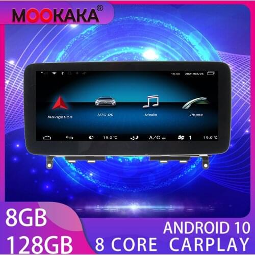 Car Player For Mecerdes Benz C-W204 2007-2011 GPS Navigation 128GB Android Auto Radio Stereo Head Unit Audio Recorder