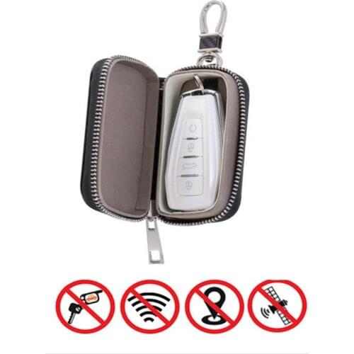 Car Key Cover RFID Signal Blocker Premium Key Fob Faraday Box Cage ProtectorAnti-Theft Anti-Hacking GPS Signal Blocking Box
