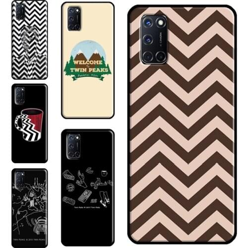 Welcome To Twin Peaks Case For OPPO A91 A93 A83 A15 A31 A53 A9 A5 2020 F5 Find X3 Pro A52 A72 A3S A5S Cover Capa