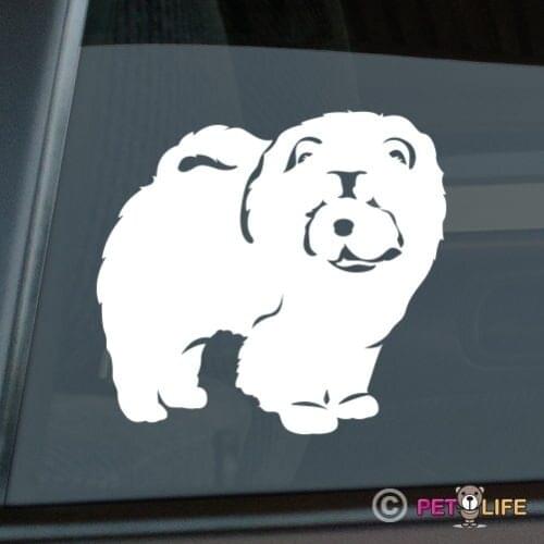 Chow Chow Sticker Die Cut Vinyl window decal