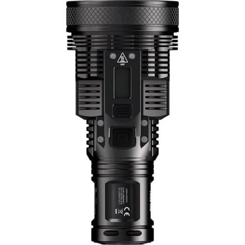 NITECORE TM39 Lite Flashlight OLED Screen Searchlight SBT-90 GEN2 LED max 5200LM beam throw 1500M Rechargeable Torch