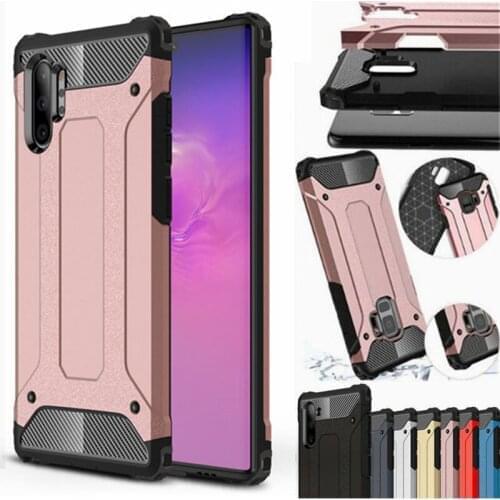 Hybrid Armor Case For Samsung Galaxy Note 10 plus S8 S9 S10 S20 Ultra A10 A20 E A30 S A50 A70 A51 A71 A81 A91 A21 A01 Hard Cover