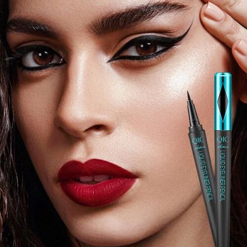Eyeliner Pencil Waterproof Quick-drying Liquid Eyeliner Pen Eye Makeup Smooth Make Up Tools Beauty Matte Eyeliner Stamp Eye Pen