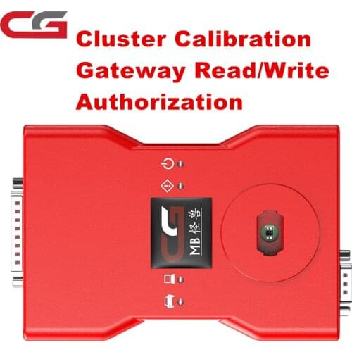 Cluster Calibration and Gateway Read/Write Authorization for CGDI Prog MB Key Programmer
