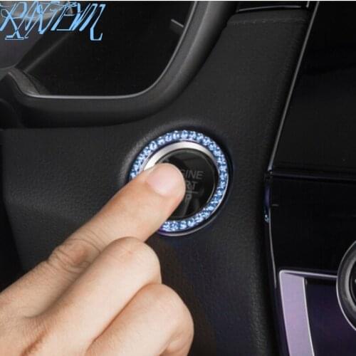 Car Ignition Key Switch Ring Decoration Cover For Lada Priora Sedan sport Kalina Granta Vesta X-Ray XRay